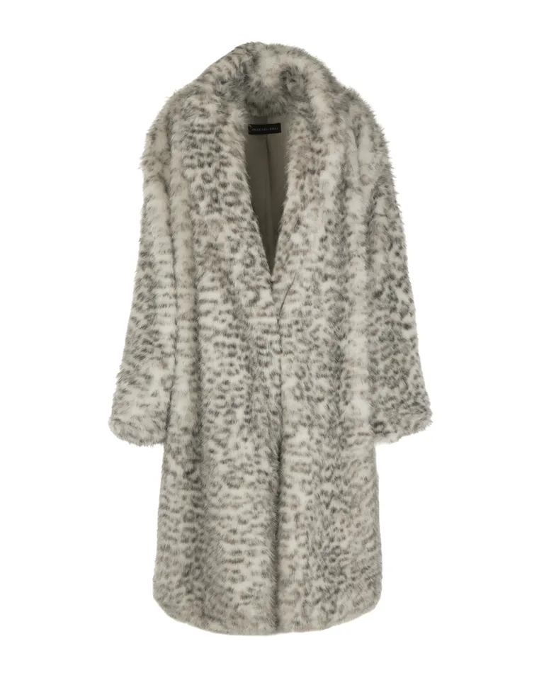 FROSTVEIL - Γουνα  (faux fur) oversized με τσέπες