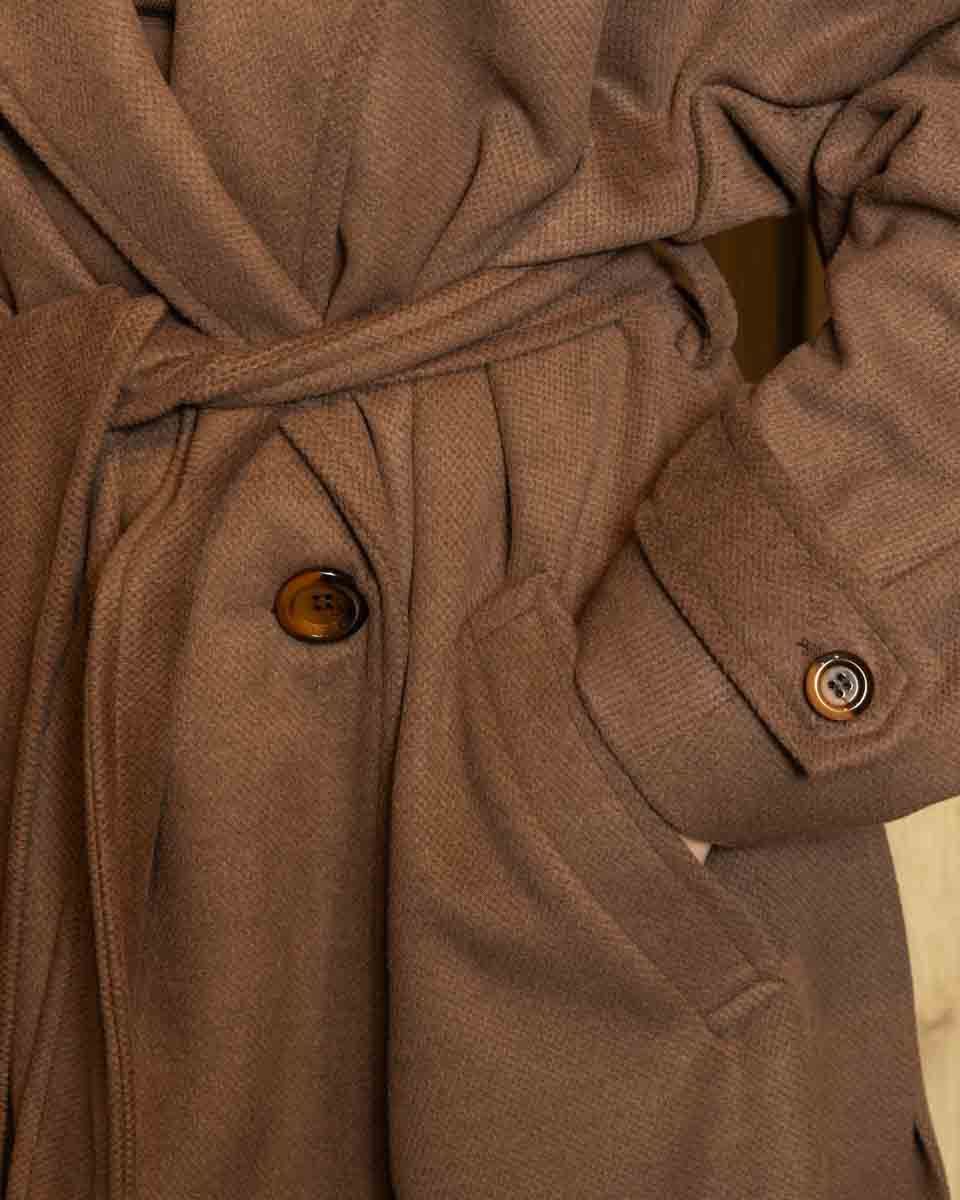 MOCHA EMBRACE COAT
