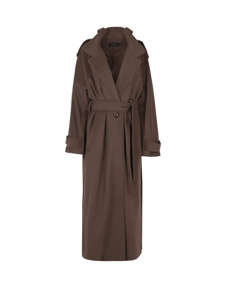 MOCHA EMBRACE COAT