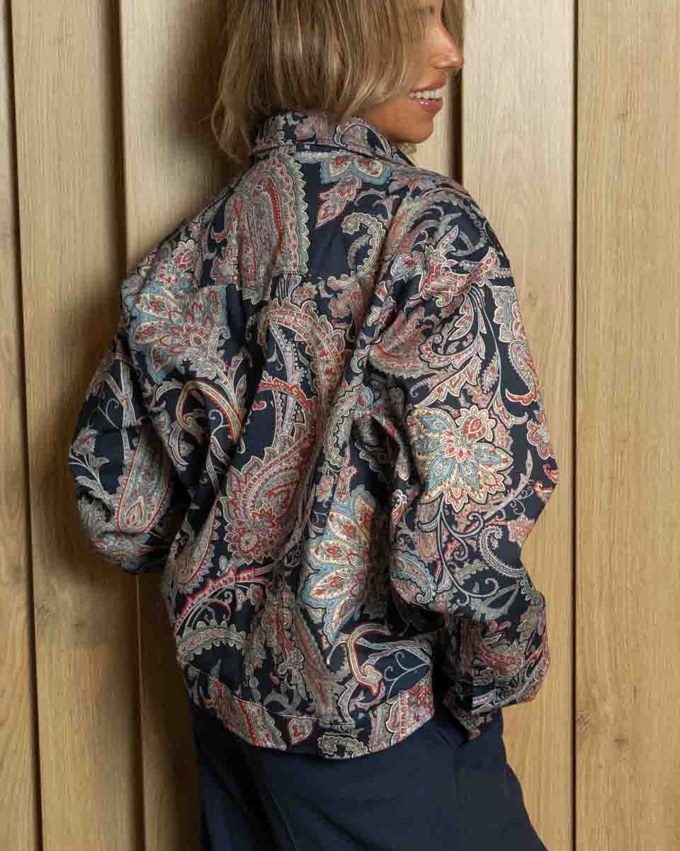 PAISLEY CANVAS JACKET
