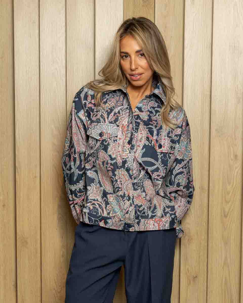 PAISLEY CANVAS JACKET