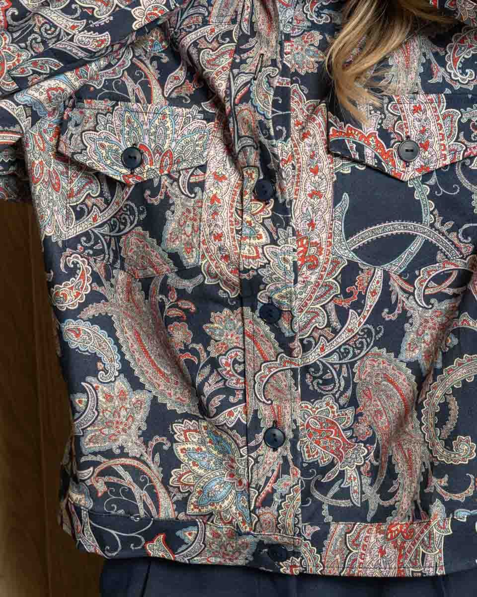 PAISLEY CANVAS JACKET