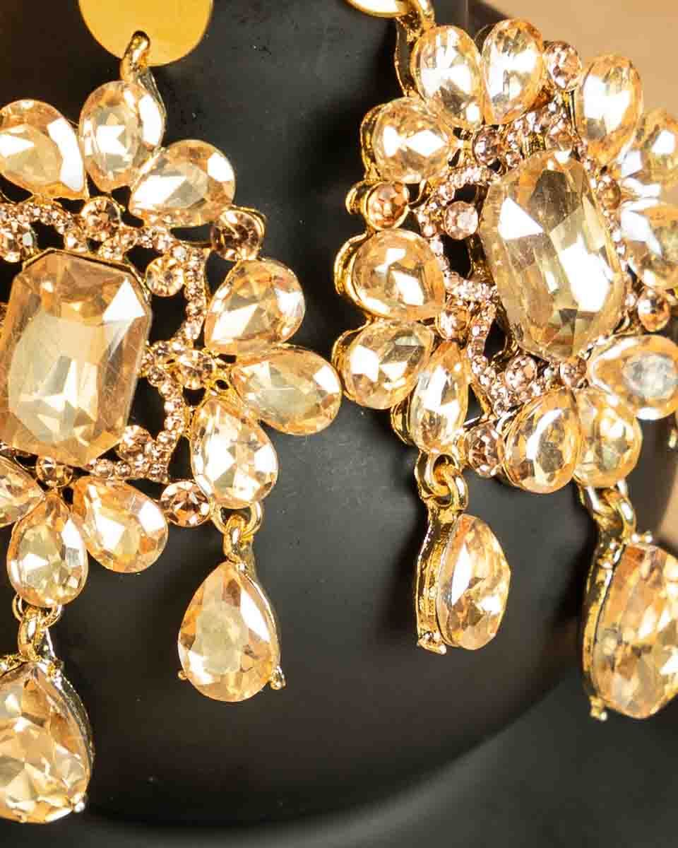 SCARLET AURA EARRINGS – GOLD