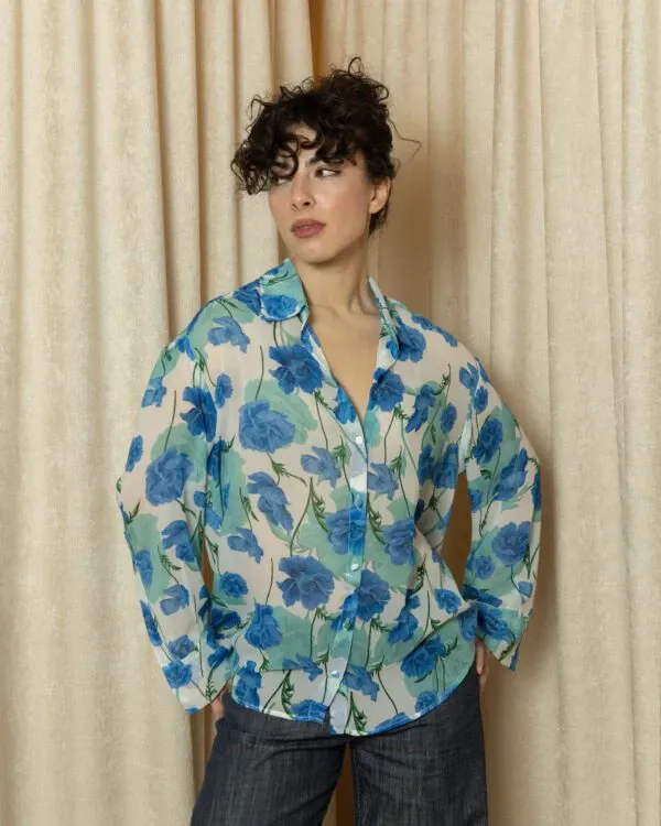 AQUA BLOOM SHIRT