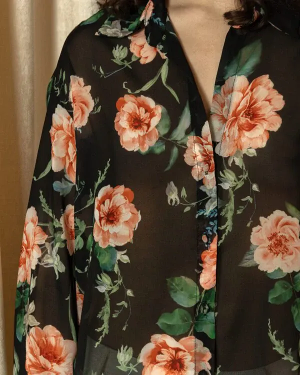 PEACH BLOOM SHIRT