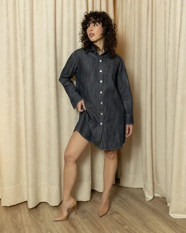 ADAPT JACKET - DRESS DENIM BLUE