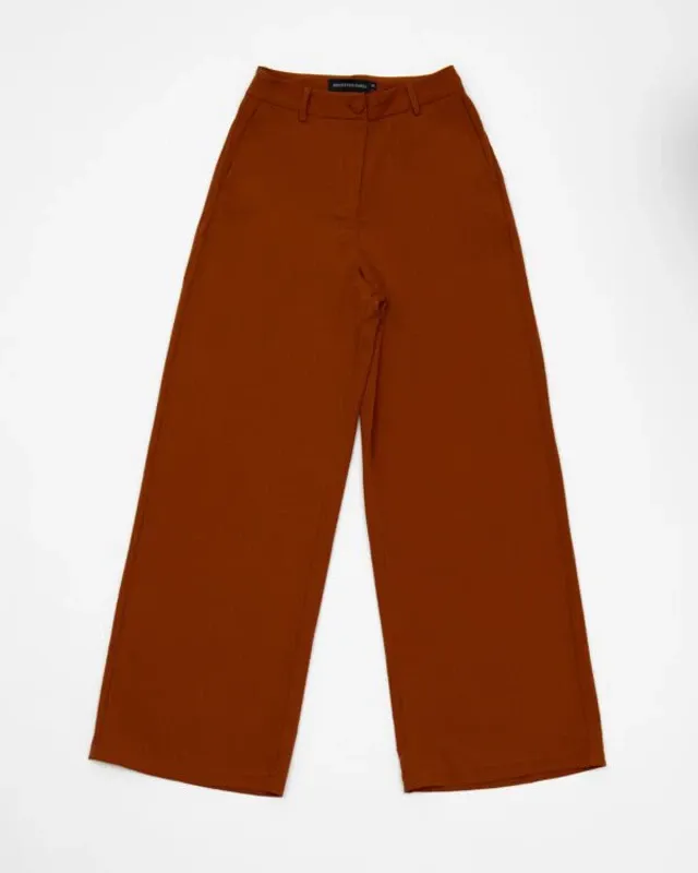 BURNT AMBER PANTS