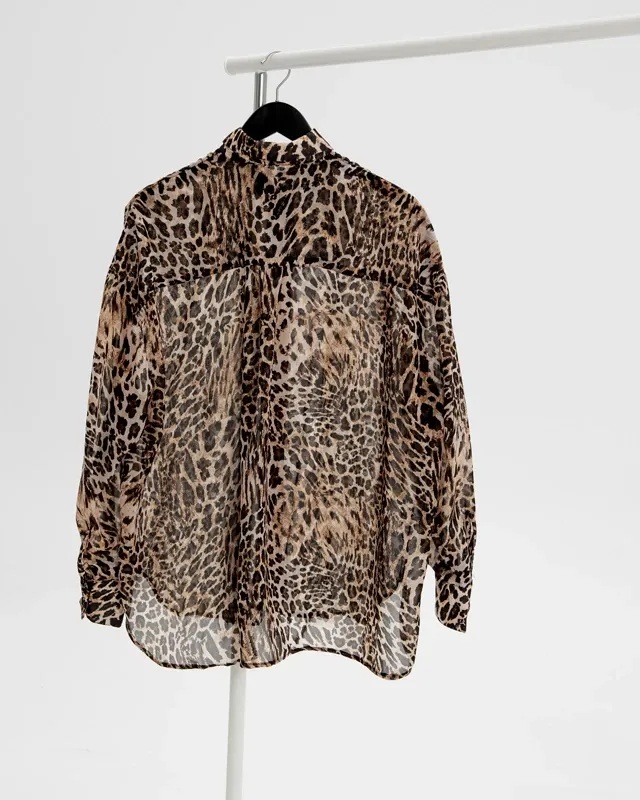LEOPARD WARM SHIRT
