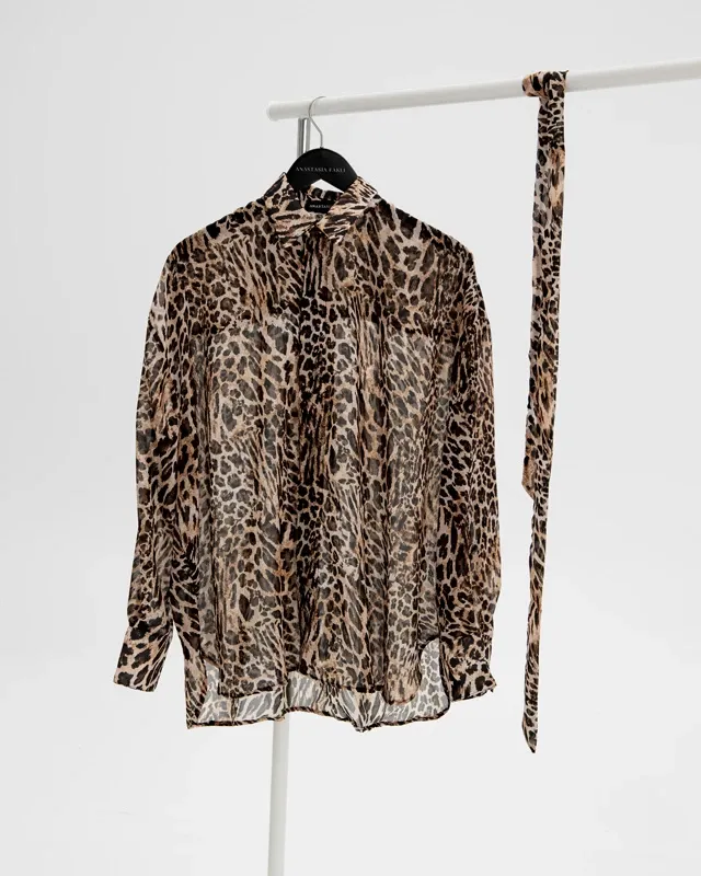 LEOPARD WARM SHIRT
