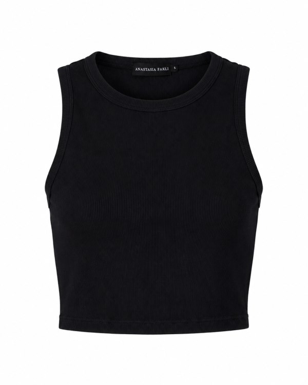 VITA RIB TOP – NERO