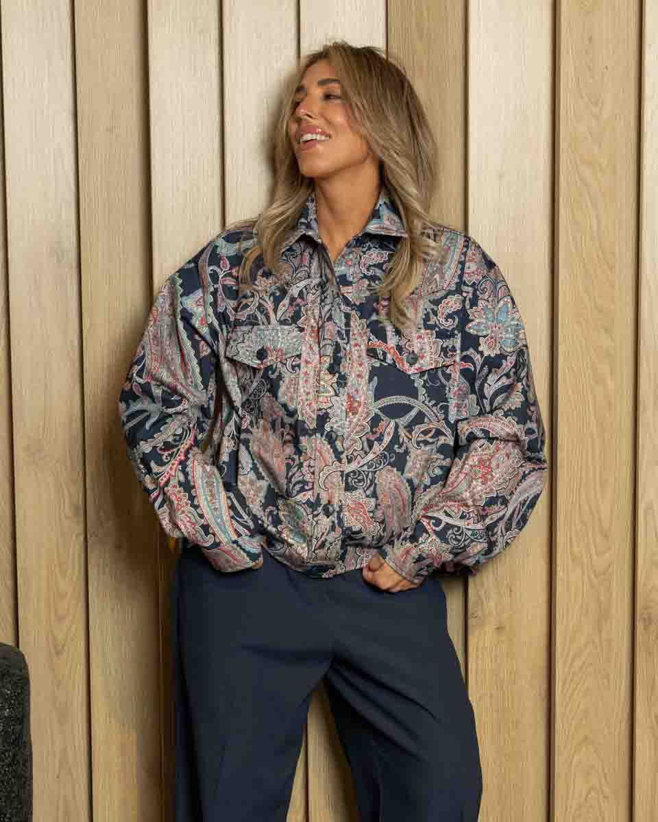 PAISLEY CANVAS JACKET