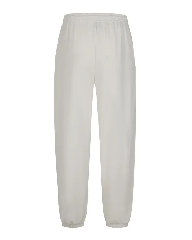 HEARTBLOOM SWEATPANTS WHITE– Λευκό φούτερ παντελόνι με λάστιχο