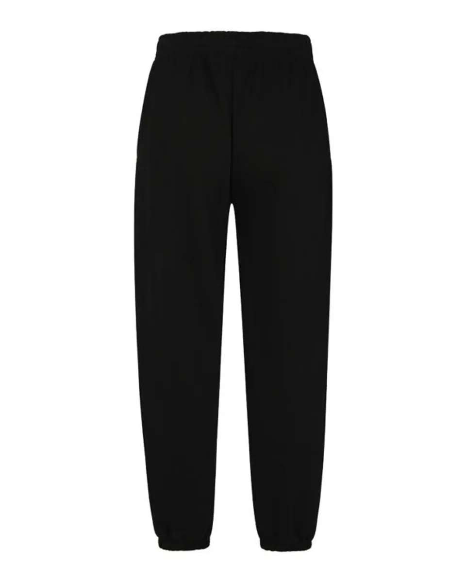 HEARTBLOOM SWEATPANTS – BLACK / Μαύρο φούτερ παντελόνι με λάστιχο