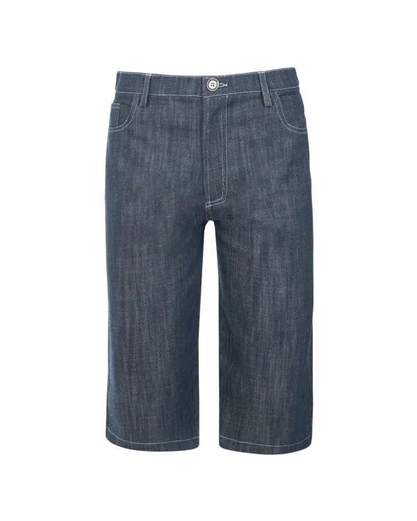 WAVELENGTH DENIM BERMUDA – BLUE