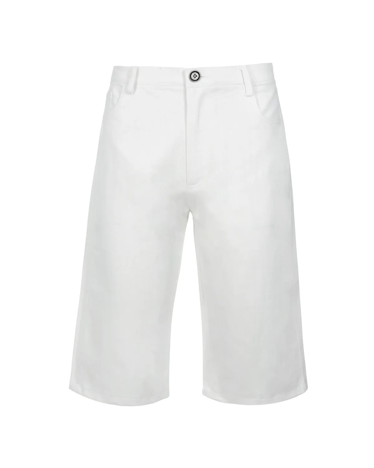 WAVELENGTH DENIM BERMUDA – OFF WHITE