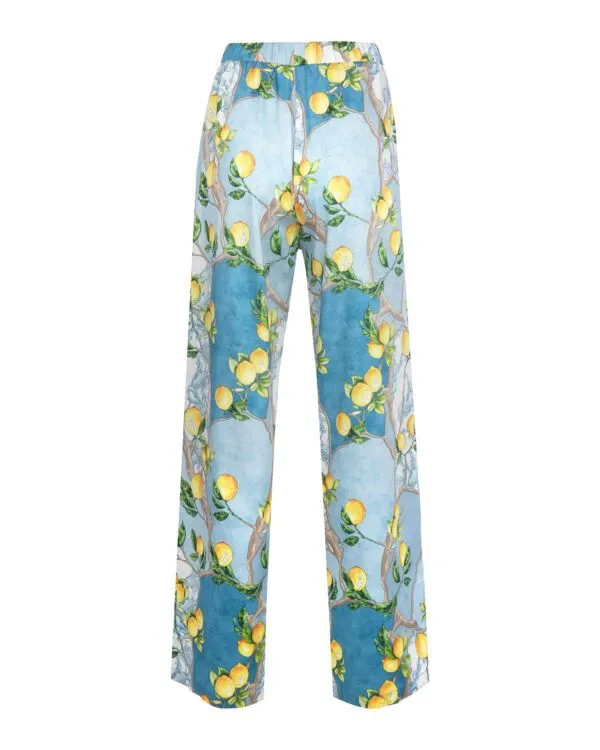 CITRUS SPELL PANTS - LEMON SKY