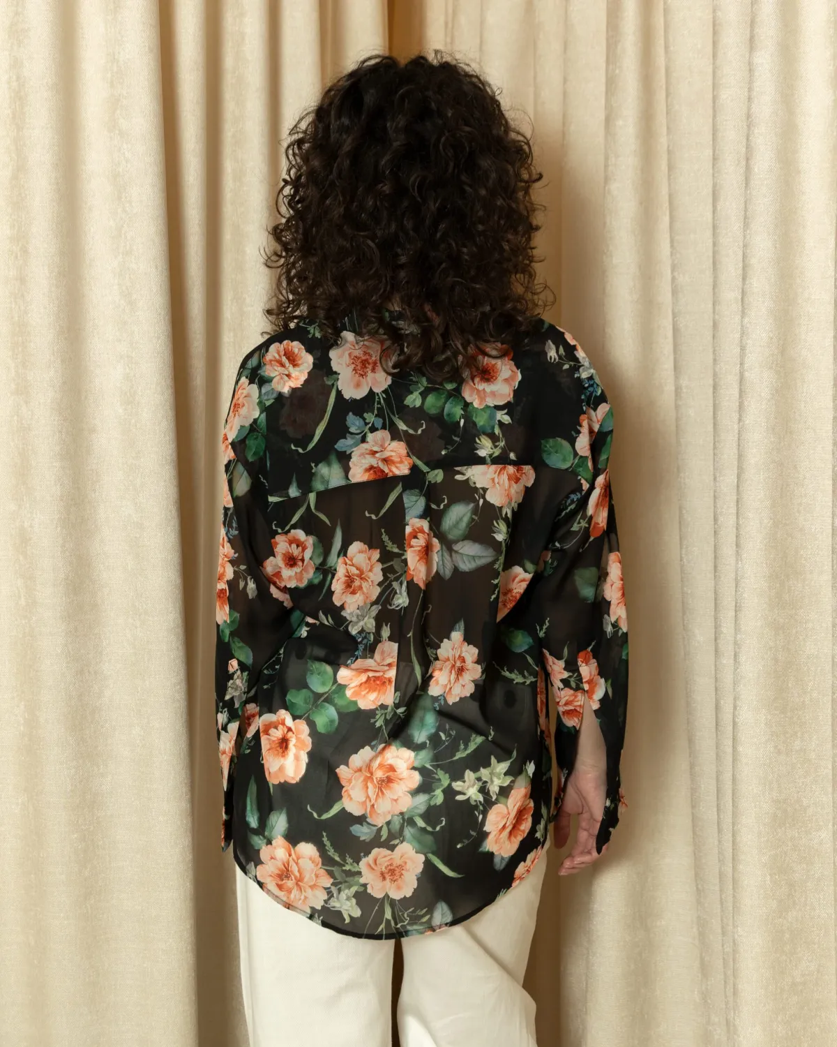 PEACH BLOOM SHIRT