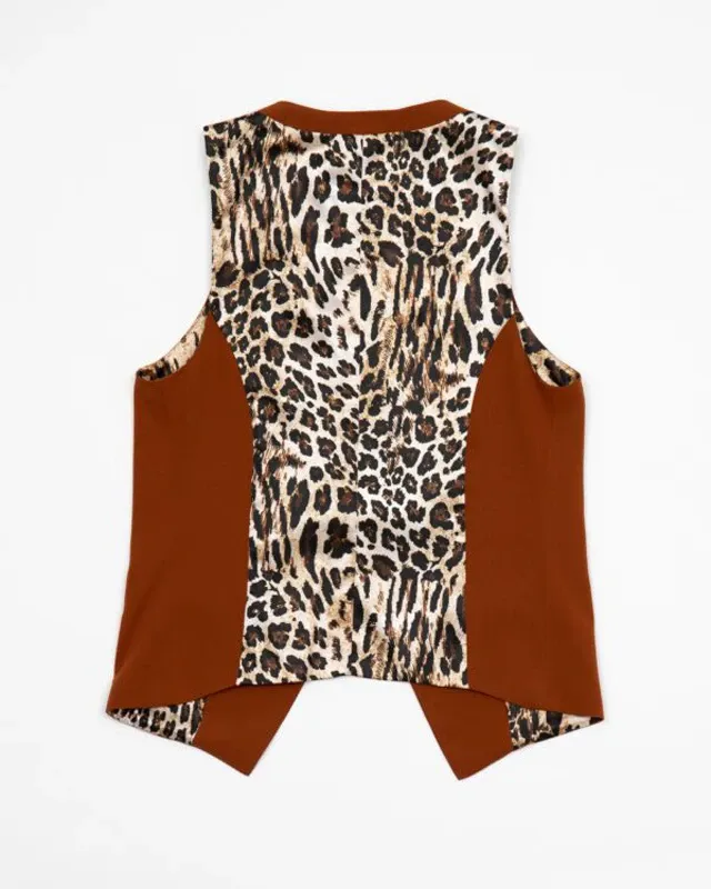 BURNT AMBER VEST