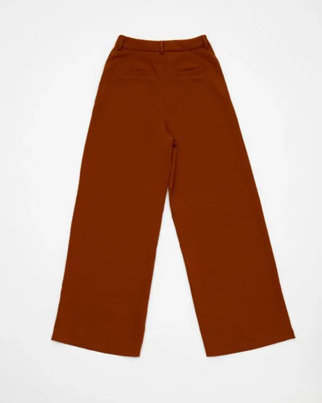 BURNT AMBER PANTS