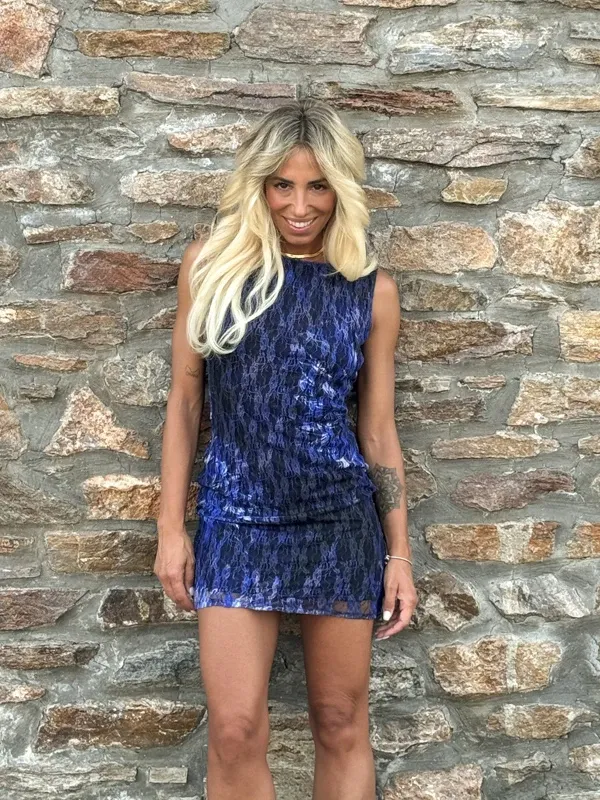 LIVIA BLUE DRESS